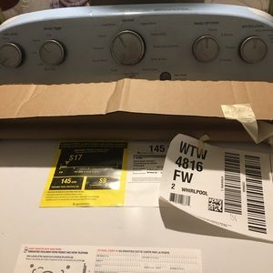 whirlpool washer.